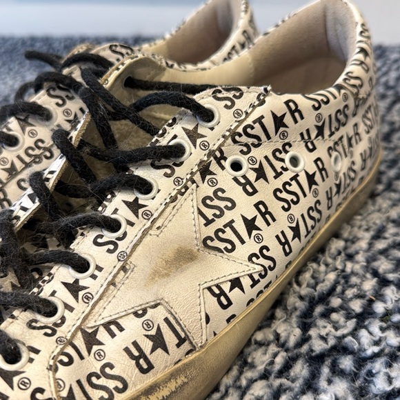 Golden Goose Superstar - in white leather stamped with the “SS⭐️R” abbreviation - Picture 5 of 12